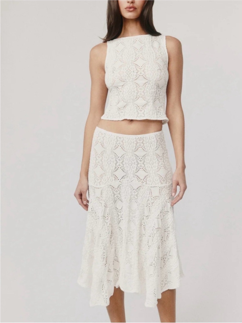 With Jéan Maeve Top and Skirt